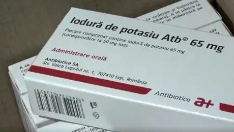 Cum acționează iodura de potasiu în organism în cazul expunerii la radiații?